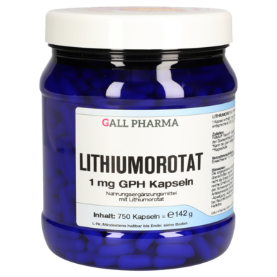 LITHIUMOROTAT 1 mg GPH Kapseln